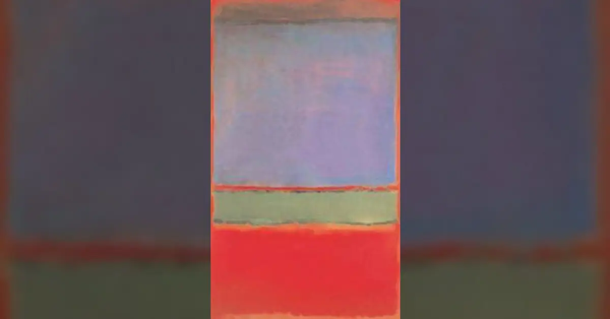 No. 6 (Violet, Green and Red) – Mark Rothko
