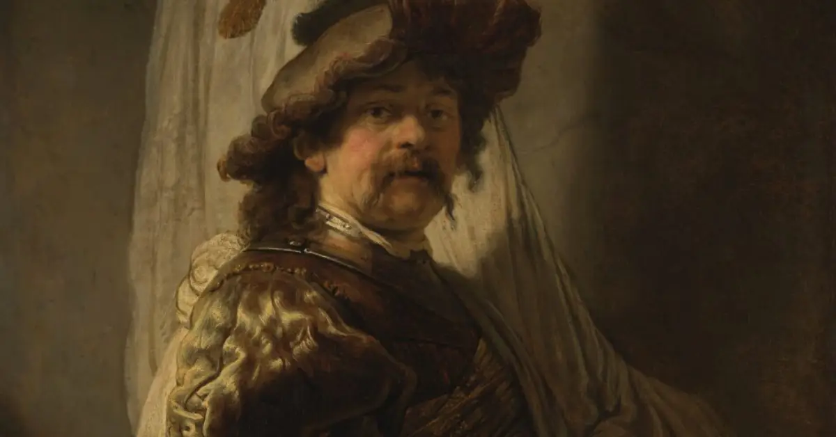 The Standard Bearer – Rembrandt van Rijn